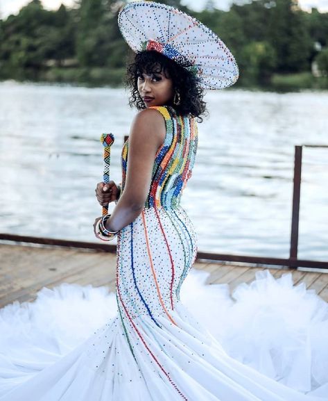 9 Style Inspirations for Zulu Wedding Dresses – Clipkulture South African Traditional Dresses Zulu, Traditional Wedding Dresses South Africa, African Traditional Dresses Zulu, Zulu Traditional Wedding Dresses, Wedding Dresses South Africa, Zulu Bride, Zulu Traditional Wedding, Zulu Traditional Attire, Zulu Wedding