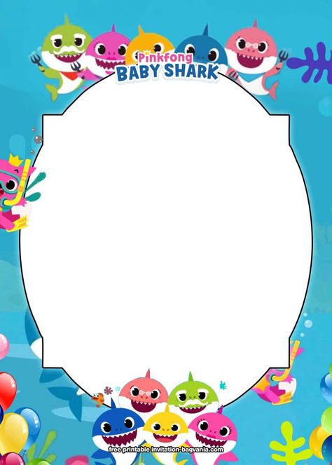 FREE Printable Baby Shark Birthday Invitation Templates – FREE Printable Birthday Invitation Templates – Bagvania Shark Invitations, Shark Template, Baby Shark Invitation, Shark Party Invitations, Shark Birthday Party Invitation, Shark Invitation, Shark Birthday Cakes, Shark Birthday Invitations, Baby Shark Birthday