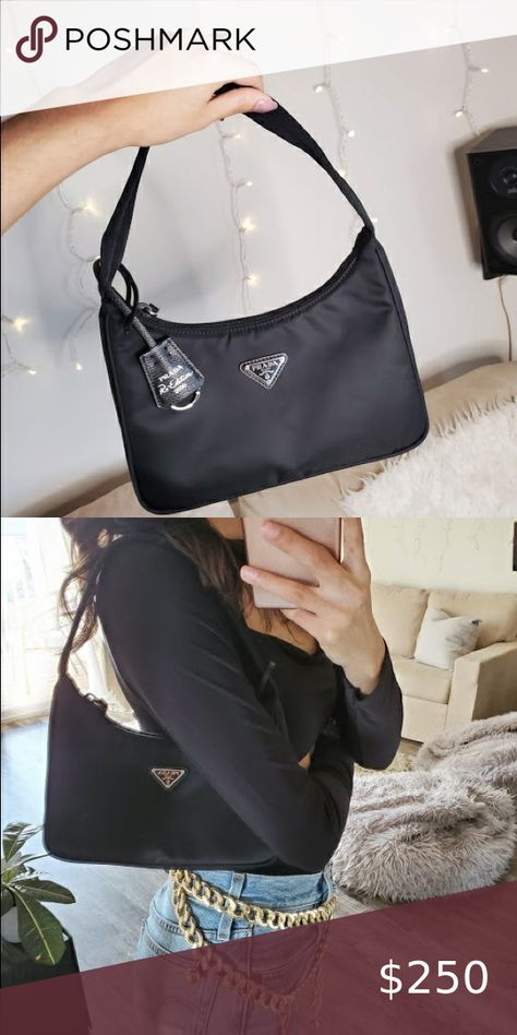 Spotted while shopping on Poshmark: Prada re edition nylon 2000! #poshmark #fashion #shopping #style #Prada #Handbags Prada Re Edition 2000 Bag Outfit, Prada Re Edition 2000 Bag, Prada Re Edition 2000, Prada Re Edition, Bag Outfit, Prada Handbags, Cloth Bags, Prada, Fashion Shopping