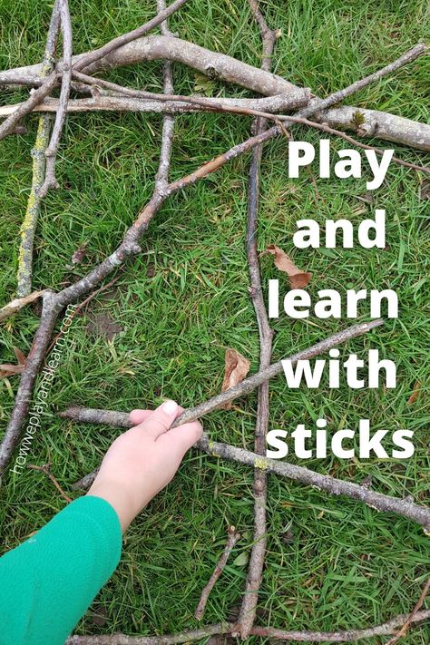 Child picking up stick Nature Counting Activities, Outdoor Loose Parts Play Ideas, Bush Kinder Activities, Bush Kindy Ideas, Eyfs Forest School, Forest School Ideas Outdoor Play, Outdoor Ideas Eyfs, Outdoor Education Kindergarten, Forest School Games