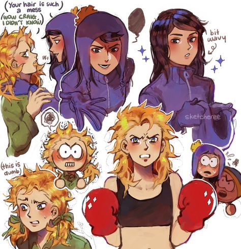 Ku Art, Craig South Park, Tweek South Park, Creek Art, Tweek And Craig, South Park Anime, Creek South Park, South Park Funny, Tweek Y Craig