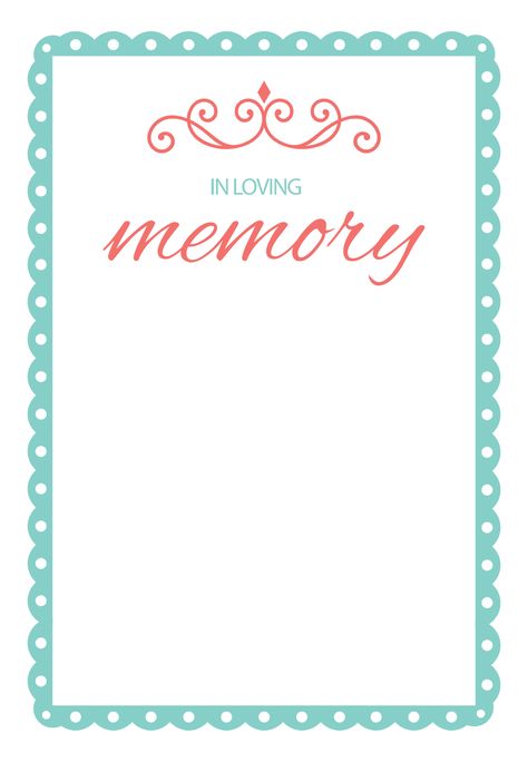 In Loving Memory - Free Memorial Card Template | Greetings Island Remembrance Cards, Greetings Island, Create Business Cards, Daisy Cards, Memorial Cards, Card Templates Free, Custom Business Cards, Loving Memory, Printing Business Cards