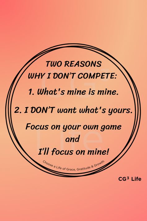 Let’s all stop competing and start cheering each other! #lifehacks #words #life #lifecoach #competition #wordsofwisdom #quotes #quoteoftheday #love #game People In Competition With You, Its Not A Competition Quotes, Life Is Not A Competition Quotes, Not Competing Quotes, Not A Competition Quotes, Quotes About Competition, Competition Quotes, Strategy Quotes, Amare Global