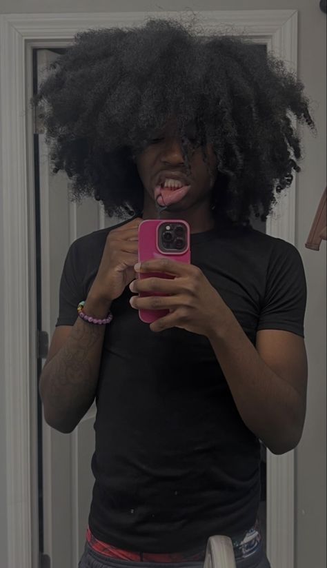 Long Afro Men, Unique Black Hairstyles Men, Long 4c Hair Men, Guys With Afros, Black Men With Afros, Darkskin Dreadheads Boy, Afro Men Hairstyles, 4c Men Hairstyles, 3c Hair Men