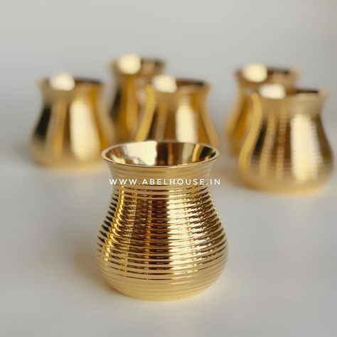 www.AbelHouse.in | Brass in Indian kitchen Indian Dinnerware, Indian Kitchen Utensils, Puja Items, Royal Kitchen, Japanese Life, Crockery Design, Money Wallpaper, Bridal Anklet, Copper Utensils