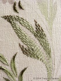 Burden Stitch, Bordado Jacobean, Jacobean Embroidery, Basic Embroidery Stitches, Needlepoint Stitches, Embroidery Stitches Tutorial, Pola Sulam, Brazilian Embroidery, Creative Embroidery