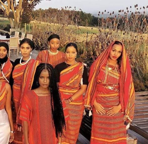 Afar Cultural Dress, Somali Culture Traditional Dresses, Mali Traditional Clothing, East African Culture, Somali Culture Aesthetic, East African Aesthetic, Somalia Clothes, African Girl Aesthetic, Somalia Culture