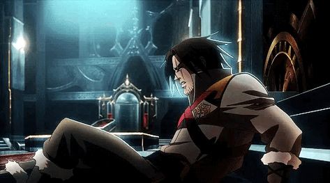 Alucard Trevor Belmont Castlevania Castlevania Netflix, Alucard Castlevania, Castlevania Wallpaper, Castlevania Anime, Trevor Belmont, Captive Prince, Butler Anime, Saturday Morning Cartoons, Fantasy Movies