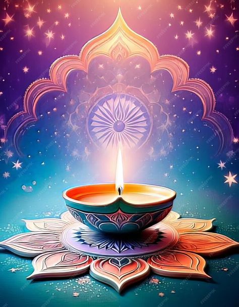 Indian Flag and Diya Rangoli Design for Festive Diwali Celebration Indian Flag and Intricate Rangol | Premium AI-generated image Diya Rangoli Design, Diya Stand, Diya Rangoli, Diwali Celebration, Indian Flag, Free Business Card Mockup, Rangoli Design, Hindu Deities, Event Food