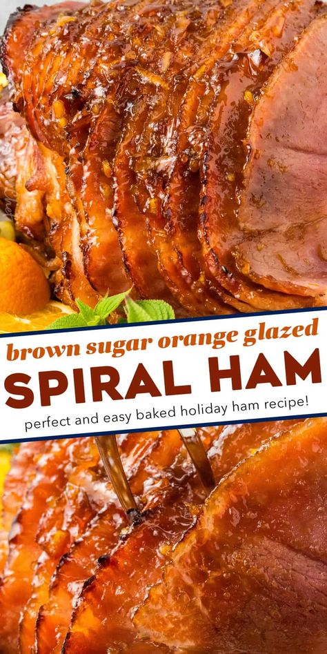 Homemade Ham Glaze, Best Ham Glaze, Honey Baked Ham Recipe, Easter Carnival, Brown Sugar Ham, Ham Recipes Baked, Pineapple Ham, Homemade Ham, Easter Ham