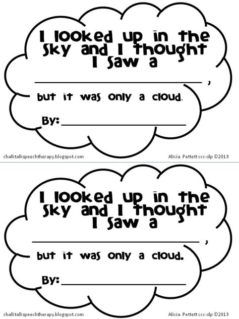 kindergarten cloud worksheets | Little Cloud by Eric Carle Activities and a Freebie. Eric Carle Science Activities, Whats In The Sky Theme Preschool, Clouds Kindergarten Activities, Weather Writing Kindergarten, Cloudette Book Activities, Weather Lessons For Kindergarten, Little Cloud By Eric Carle Activities, Weather Crafts For Kindergarten, Clouds Kindergarten