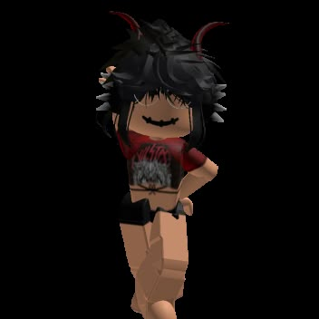 Roblox Avatars Slender, Emo Avatar Roblox Girl, Slender Roblox Avatar, Roblox Girl Avatars, Roblox Slender, Roblox Char, Roblox Girl Avatar, Black Avatar, Hoodie Roblox