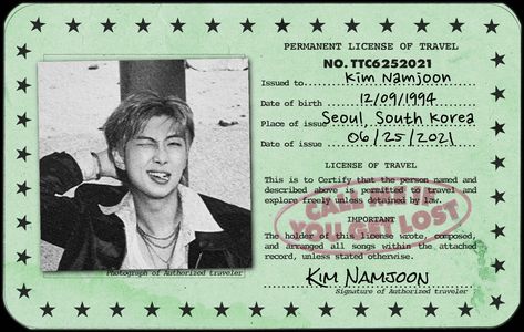 Id card
Card 
Id 
Rm
Namjoon 
Bts card 
Bts id
Call me if you get lost Namjoon Writing, Kim Namjoon Signature, Call Me If You Get Lost, Cel Phone, I Fancy You, Id Photo, Case Ideas, Sticker Ideas, All Songs