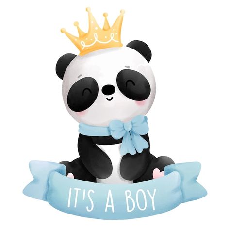 Panda Baby Showers, Panda Drawing, Baby Boy Themes, Panda Birthday, Baby Shower Deco, Baby Shower Crafts, Panda Art, Cute Panda Wallpaper, Panda Love