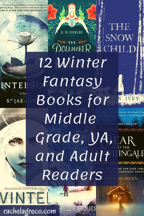 Middle Grade Fantasy Books, Christmas Fantasy Books, Winter Fantasy Books, Winter Books To Read, Historical Fantasy Books, The Snow Child, Adult Fantasy Books, Middle Grade Fantasy, Fantasy Reads