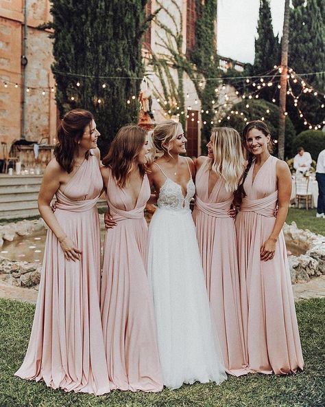 shades of pink for a wedding,pink bridesmaid dresses,blush pink color dress,blush pink dress,Elegant A Line V Neck Elastic Satin Pleats Long Bridesmaid Dresses #wedding #pinkbridesmaiddresses #blushbridesmaid Blush Pink Bridesmaids, Blush Pink Bridesmaid Dresses, Pnina Tornai, Pink Bridesmaid Dresses, Long Bridesmaid Dresses, Wedding Bridesmaid Dresses, Chiffon Bridesmaid, Wedding Bridesmaids, Maid Of Honor