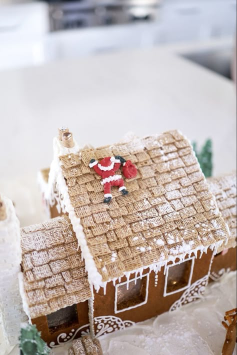 Alright I want to see some of you make icing Santas this year 🎅🏼The instructions are in the ebook! Send me your pictures! I’ve already seen a couple of you try it out, and they’re so cute!!! 😍 #christmas #christmas2022 #gingerbread #gingerbreadhouse #gingerbreadhouses #diychristmas #christmastraditions #holidaytraditions #christmasactivites #holidays #traditions Gingerbread House Roof, Gingerbread House Inspo, Life Cereal, How To Make Icing, Gingerbread House Decorations, Christmas Gingerbread House, Holiday Craft, House Roof, Christmas Gingerbread