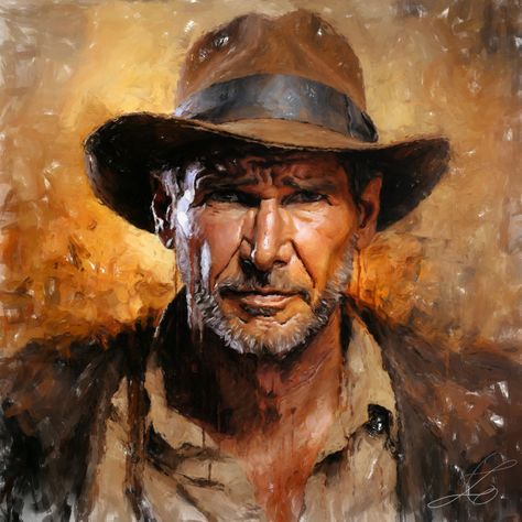 Movie Digital Art, Words Of Appreciation, Paintings Artwork, Digital Paintings, Surfing Photography, Harrison Ford, Art Courses, Unique Paintings, Freelance Artist