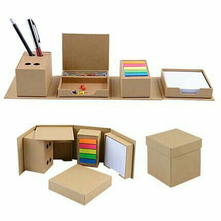 Desk Organization Diy, Seni Dan Kraf, Origami Crafts Diy, Paper Crafts Origami, Cardboard Furniture, Diy Cardboard, Paper Crafts Diy Tutorials, Crafts Hacks, Paper Crafts Diy Kids