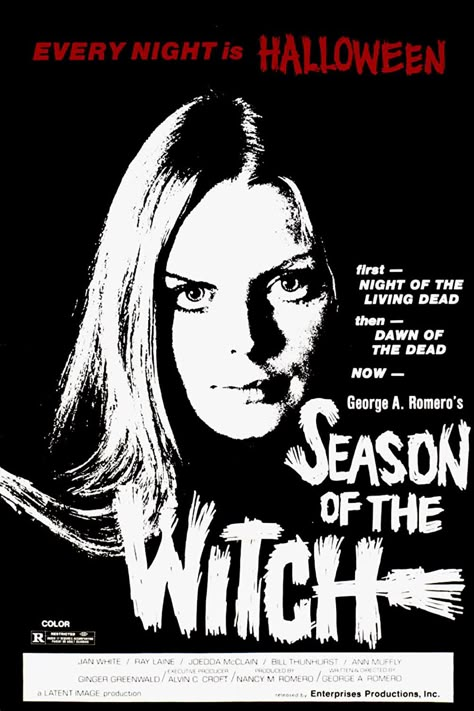 The Witch Poster, George Romero, Francois Truffaut, 80s Horror, Zombie Movies, Horror Posters, Horror Icons, Horror Movie Posters, Classic Monsters