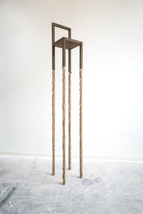 Chair Installation, Chair Sculpture, Tall Chair, Raised Platform, Chair Art, Tall Chairs, Iconic Chairs, Book Sculpture, Art Chair