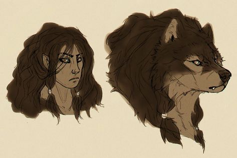 Fem Werewolf, Wolf Human Hybrid Oc, Werewolf Face Claim, Werewolf Illustration Character Design, Werewolf Woman Art, Female Werewolf Oc, Dnd Lycanthrope, Werewolf Oc Female, Werewolf Oc Girl