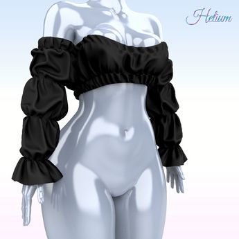 Second Life Marketplace - Black Myriam Sleeves Top Secondlife Avatar, Cc Packs, Los Sims, Sims 4 Cc Packs, Being Used Quotes, Sleeves Top, Sims 4 Mods, Sims Cc, Second Life