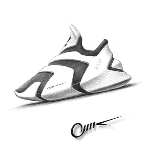 Heel Sketch, Footwear Design Portfolio, Footwear Sketches, Concept Sneakers, Shoe Concept, Sneakers Sketch, Design Sneakers, P Design, Futuristic Shoes