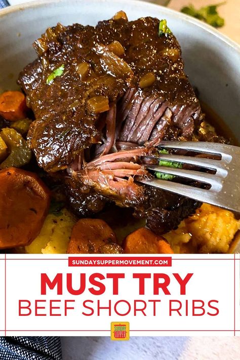 Beef Ribs Slow Cooker, Short Rib Recipes Crockpot, Slow Cooker Beef Short Ribs, Short Rib Stew, Beef Short Ribs Recipe, Braised Short Ribs Recipe, Short Ribs Slow Cooker, Beef Ribs Recipe, Beef Short Rib Recipes