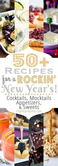 New Years Eve Snacks, New Years Eve Menu, New Years Eve Drinks, New Years Eve Dessert, New Years Appetizers, New Year's Eve Appetizers, Homemade Italian Dressing, New Years Eve Food, Dessert Parfait