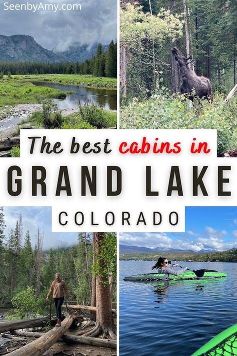 Grand Lake Colorado Summer, Colorado Mountain Homes, Colorado Resorts, Grand Lake Colorado, Colorado Cabins, Colorado Summer, Colorado Winter, Farm Houses, Grand Lake