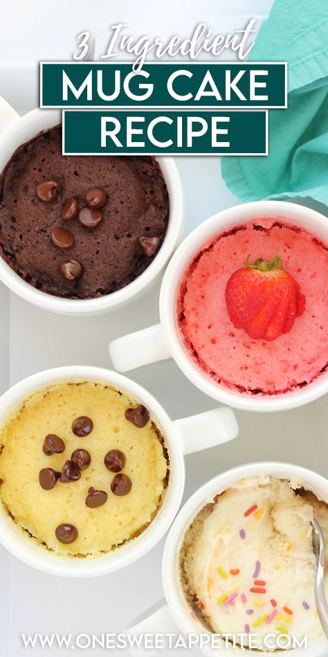 Cake Mix Mug Cake Mug Cake Gift Recipe In A Jar, Crazy Cake In A Mug, Single Serving Recipes Desserts, 321 Cake In A Mug, Cake In A Mug Microwave 3 Ingredients, Easy Mug Cake Recipe 3 Ingredients, Single Deserts, Mug Cake Microwave Easy 3 Ingredients, Cake In A Mug Microwave