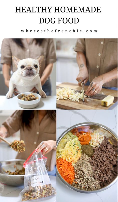 Homemade dog food Homemade Dog Food Vet Approved, Healthy Homemade Dog Food, Dog Food Recipe, Cook Dog Food, Diy Dog Food, Make Dog Food, Food Dog, Natural Dog Food, Raw Dog Food Recipes