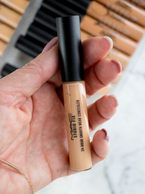 MAC Studio Fix 24-Hour Smooth Wear Concealer Mac Studio Fix, Mac Studio, Fall Makeup Looks, Cat Eye Makeup, Studio Fix, Winter Makeup, Fall Makeup, Fake Eyelashes, Smokey Eye Makeup