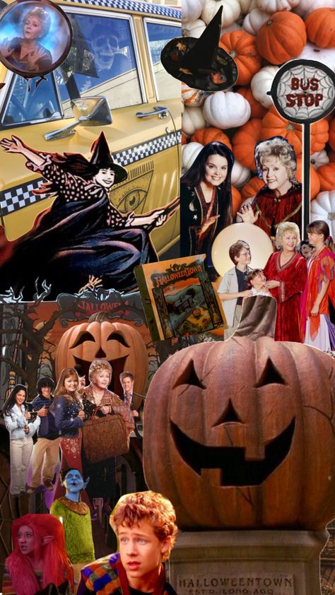 Marnie Piper, Phone Wallpaper Themes, Disney Channel Halloween, Halloween Town Disney, Halloween Town Movie, Halloween Widget, All Disney Characters, Autumn Phone Wallpaper, Disney Channel Movies