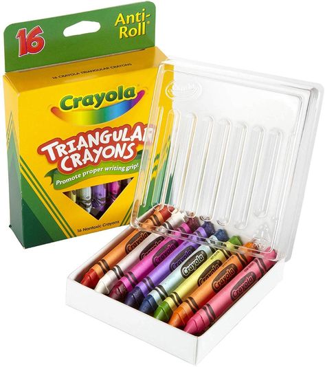 Toddler Crayons, Montessori Playroom, Crayon Set, Crayola Crayons, Crayon Box, Two Fingers, Travel Toys, Pencil Boxes, Preschool Ideas