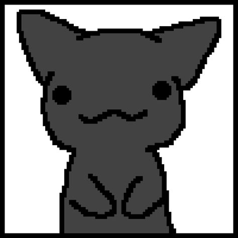 Drawing Application, Discord Pfps, Pixel Drawing, Cat Base, Gif Animation, Cat Cat, Drawing Base, Cat Gif, Art Videos