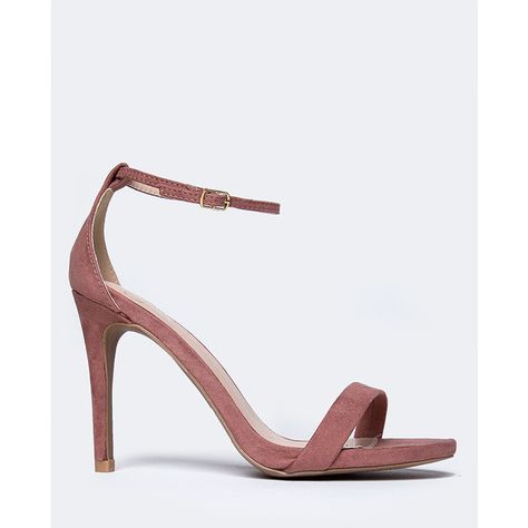 J. Adams Aria Ankle Strap High Heel Sandal ($45) ❤ liked on Polyvore featuring shoes, sandals, mauve suede, mauve shoes, ankle tie sandals, high heel ankle strap shoes, high heeled footwear and heeled sandals Mauve Shoes, Mauve Heels, Tie Sandals, Ankle Tie Sandals, Ankle Strap High Heels, Rosé Brown, Ankle Strap Shoes, Shoes High, Mauve Color