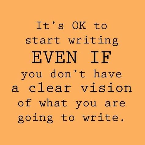 Go ahead. It's OK. Writing Quotes Inspirational, A Writer's Life, Writer Inspiration, Writing Motivation, Writer Quotes, Writers Write, Book Writing Tips, Writing Resources, Writing Life