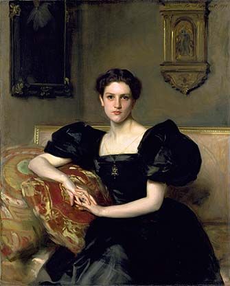 John Singer Sarget portrait of Elizabeth Winthrop Chanler (Mrs. John Jay Chapman). 1893 John Sargent, Franz Xaver Winterhalter, Frank Dicksee, John Jay, Giovanni Boldini, Women Portraits, Living In London, John Singer Sargent, Portrait Paintings