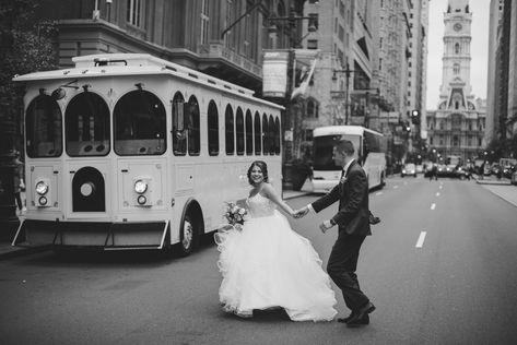 Trolley Wedding Photos, Trolley Wedding, Wedding City, Christmas Wedding, City Hall, Wedding Inspo, Elopement, Dream Wedding, Wedding Photos