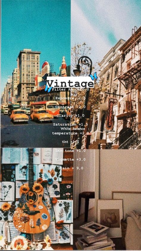 Vintage Aesthetic Edit Lightroom, Vsco Presets Free Aesthetic, Vsco Edits Vintage, Vintage Presets Vsco, Vsco Photo Edits, Lightroom Edits Aesthetic, Retro Filter Lightroom, Vsco Filter Free Aesthetic, How To Edit Aesthetic Photos Vsco