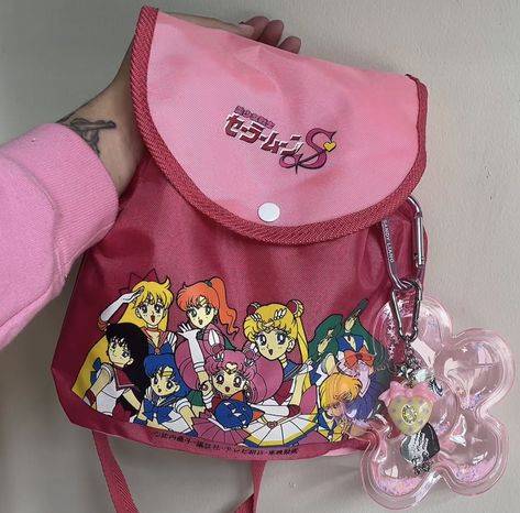 Sailor moon, Sandy Liang, Pretty things Sailor Moon Bag, Sailor Moon Backpack, Moon Backpack, Moon Board, Disney Christmas Ornaments, Moon Bag, Sandy Liang, Disney Christmas, Dream Clothes