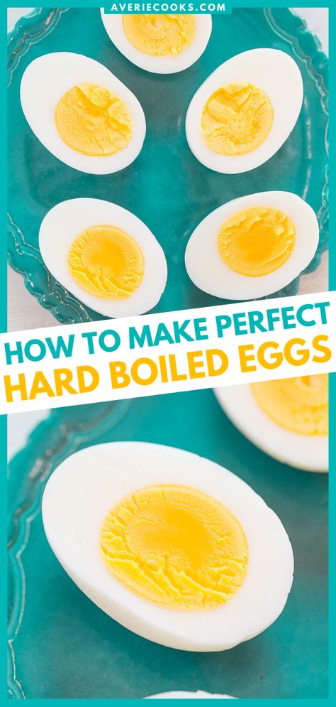 How to Make Hard Boiled Eggs — Want to know how to make perfect hard boiled eggs every single time? In this post, I'm breaking down the BEST way to make hard boiled eggs. Best Hard Boiled Eggs, Boiled Eggs Recipes, Boiled Egg Recipes, Hard Boiled Egg Recipes, Easter Food Appetizers, Easter Party Food, Making Hard Boiled Eggs, Eggs Recipes, Perfect Hard Boiled Eggs