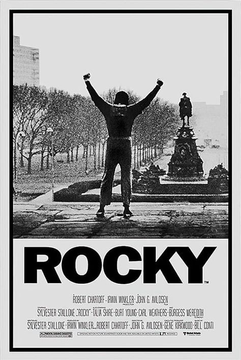 Rocky 1976 Dirección: John G Avildsen Rocky 1976, Rocky Poster, Rocky, Quick Saves