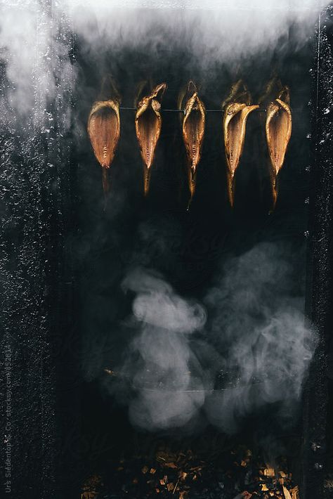 Victorian Pantry, Fish Photography, Fish Smoker, Eat Me Drink Me, Smoked Fish, Fire Cooking, Fifty Shades Darker, Smoker Recipes, Food Photography Styling