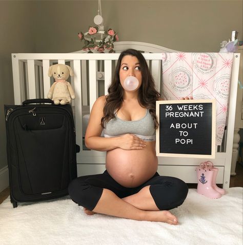 36 weeks pregnant letter board. About to pop! 36 Weeks Pregnant Pictures, About To Pop Maternity Photo, 35 Weeks Pregnant Photo Ideas, 36 Week Pregnancy Photos, 37 Weeks Pregnant Pictures, 3rd Trimester Photo Ideas, 23 Weeks Pregnant Belly, Pregnancy Letter Board, 23 Weeks Pregnant