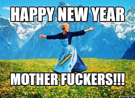 #happynewyear #muthafuckas #2017 #buhbye2016 #girlhumor #lmao #funnyshit #lol Weekend Meme, Weekend Humor, Sound Of Music, I Smile, How I Feel, Bones Funny, True Stories, Homework, Make Me Smile