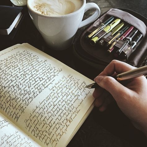 Pilot E95s, Author Dreams, Handwriting Examples, Books And Tea, Pretty Handwriting, Poetry Journal, Writing Journals, Writing Motivation, Type Of Writing