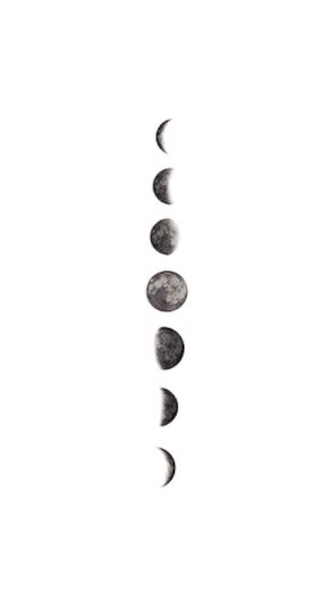 7 Moon Phases Tattoo, Meaningful Tattoos For Men, Simple Hand Tattoos, Moon Phases Tattoo, Cool Wrist Tattoos, Planet Tattoos, Wrist Tattoos For Guys, Chest Piece Tattoos, Small Hand Tattoos